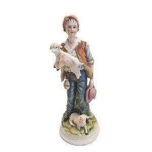 Andrea By Sadek Shepherd Porcelain Figurine